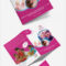 Excellent Day Care A4 Bi Fold Brochure Template | Free With Daycare Brochure Template