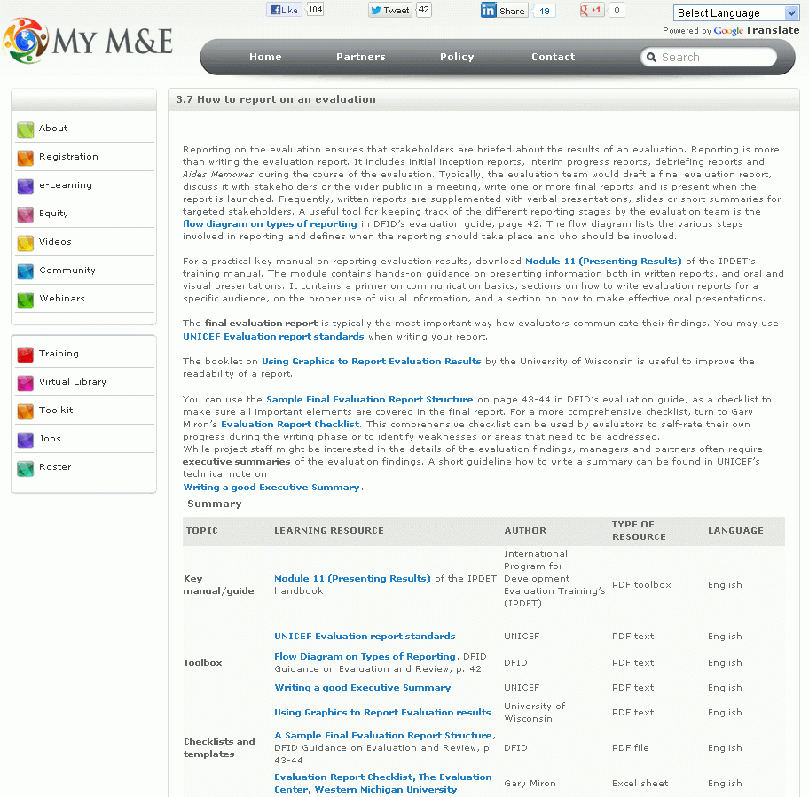 Executive Summaries | Better Evaluation For Evaluation Summary Report Template