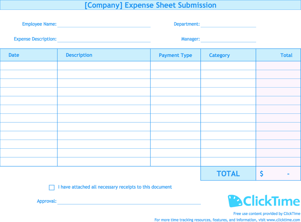 Expense Report Template | Track Expenses Easily In Excel Intended For Expense Report Spreadsheet Template Excel