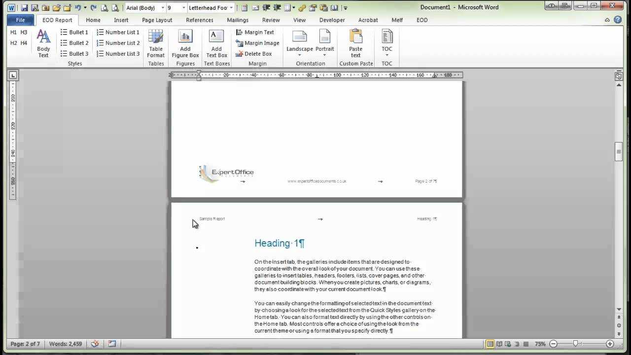 Expert Office Documents > Microsoft Office Word Templates Intended For Header Templates For Word