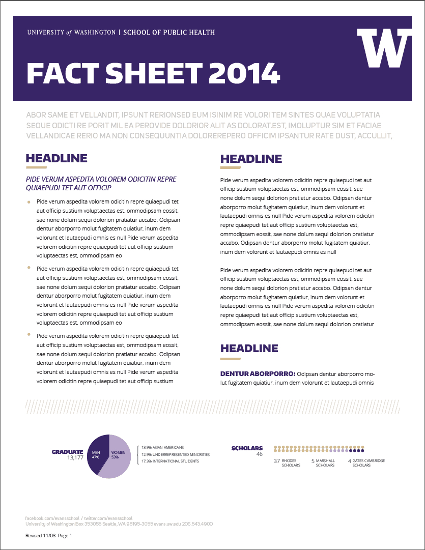 Fact Sheet Templates – Word Excel Samples Within Fact Sheet Template Word