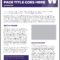 Fact Sheet | Uw Brand Inside Fact Card Template