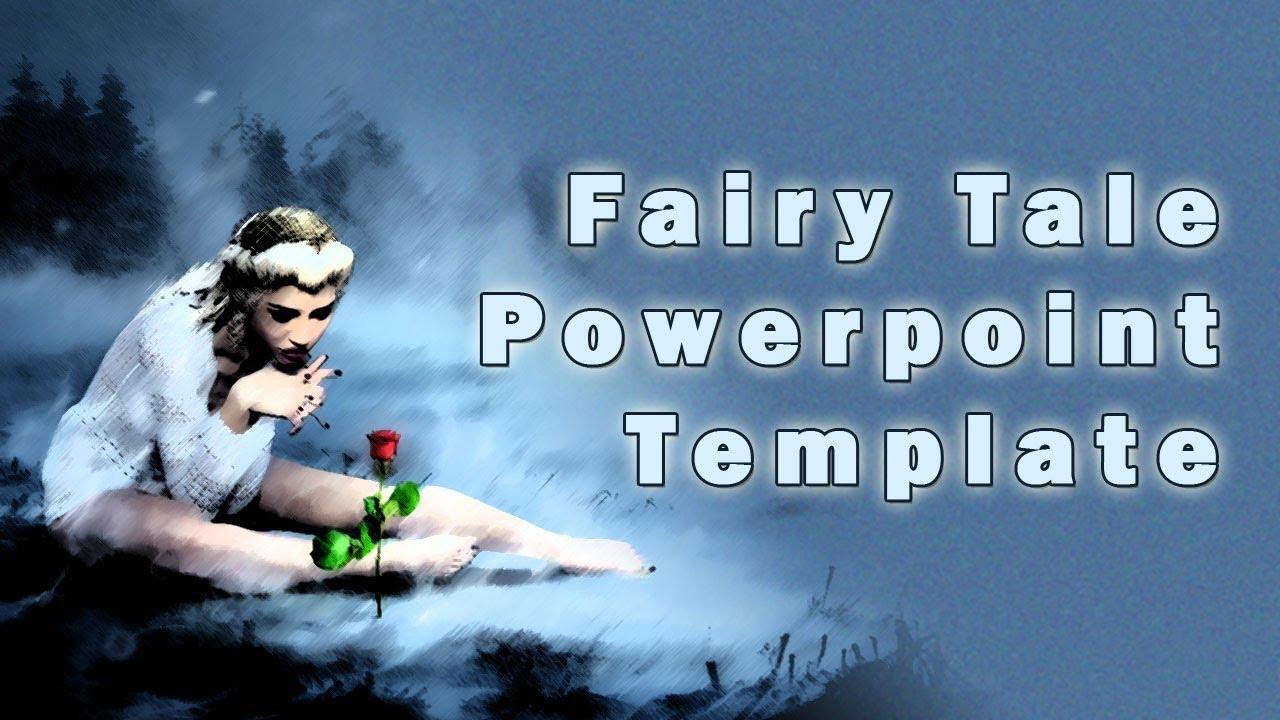 Fairy Tale Powerpoint Template With Clip Art In Fairy Tale Powerpoint Template