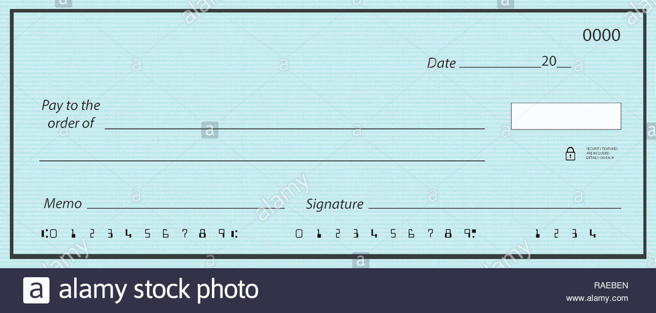 Fake Cheque Stock Photos & Fake Cheque Stock Images – Alamy Intended For Blank Cheque Template Uk