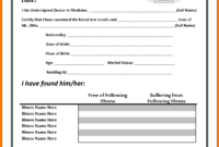 Fake Medical Certificate Template Download in Fake Medical Certificate Template Download