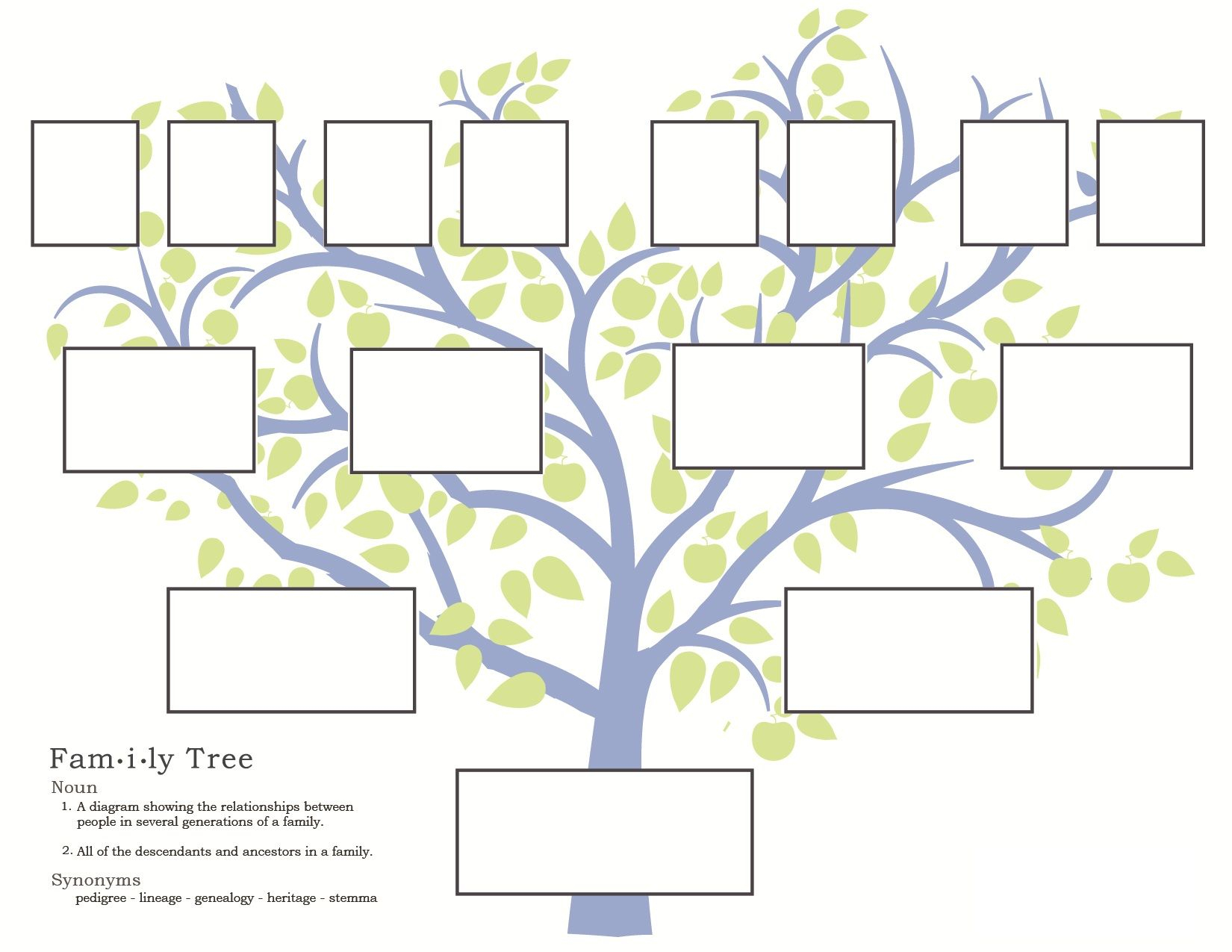 Family History Activities For Children: 3 11 | Familysearch With Regard To Blank Family Tree Template 3 Generations