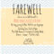 Farewell Invite | Farewell Party Invitations, Going Away For Farewell Invitation Card Template