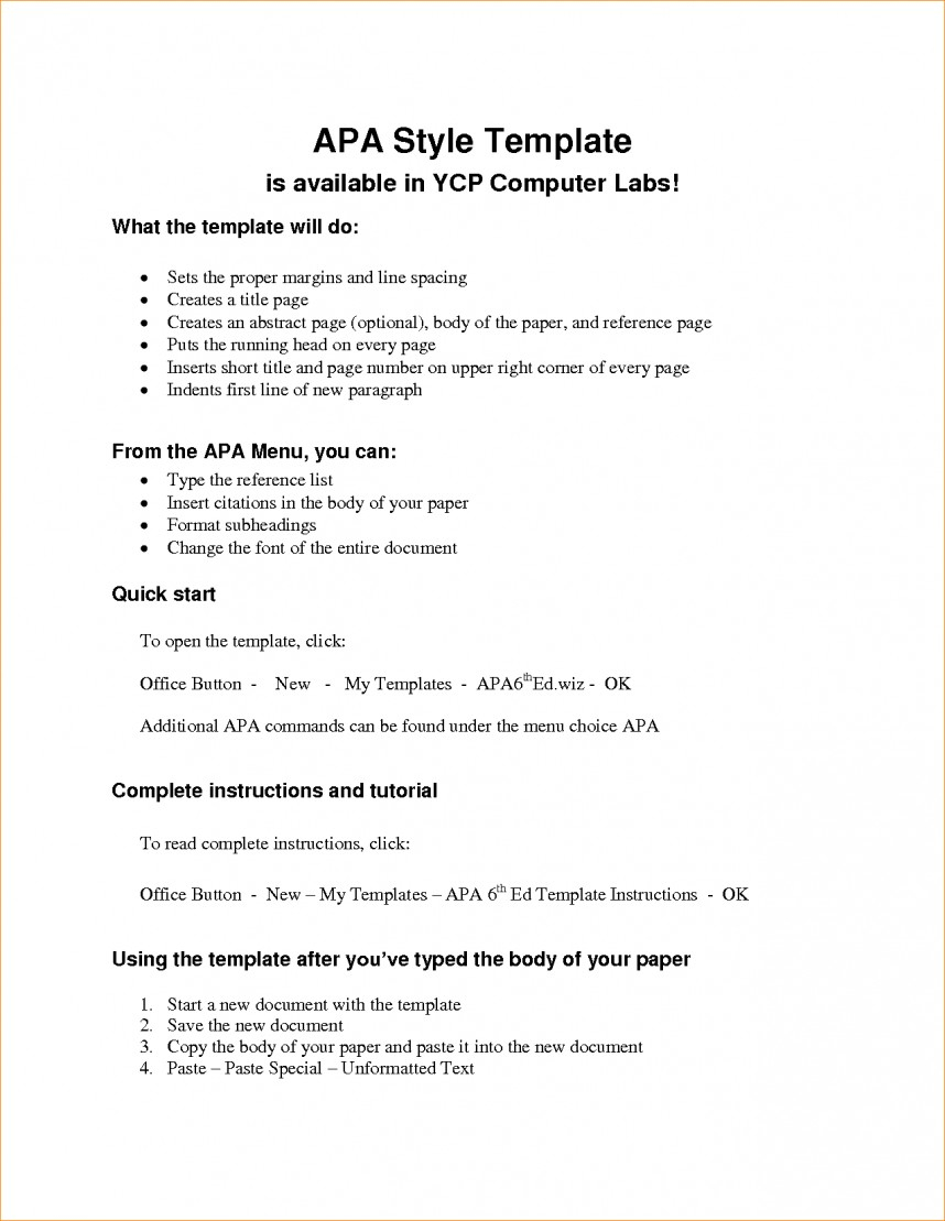 Fascinating Research Paper Layout ~ Museumlegs Regarding Apa Research Paper Template Word 2010