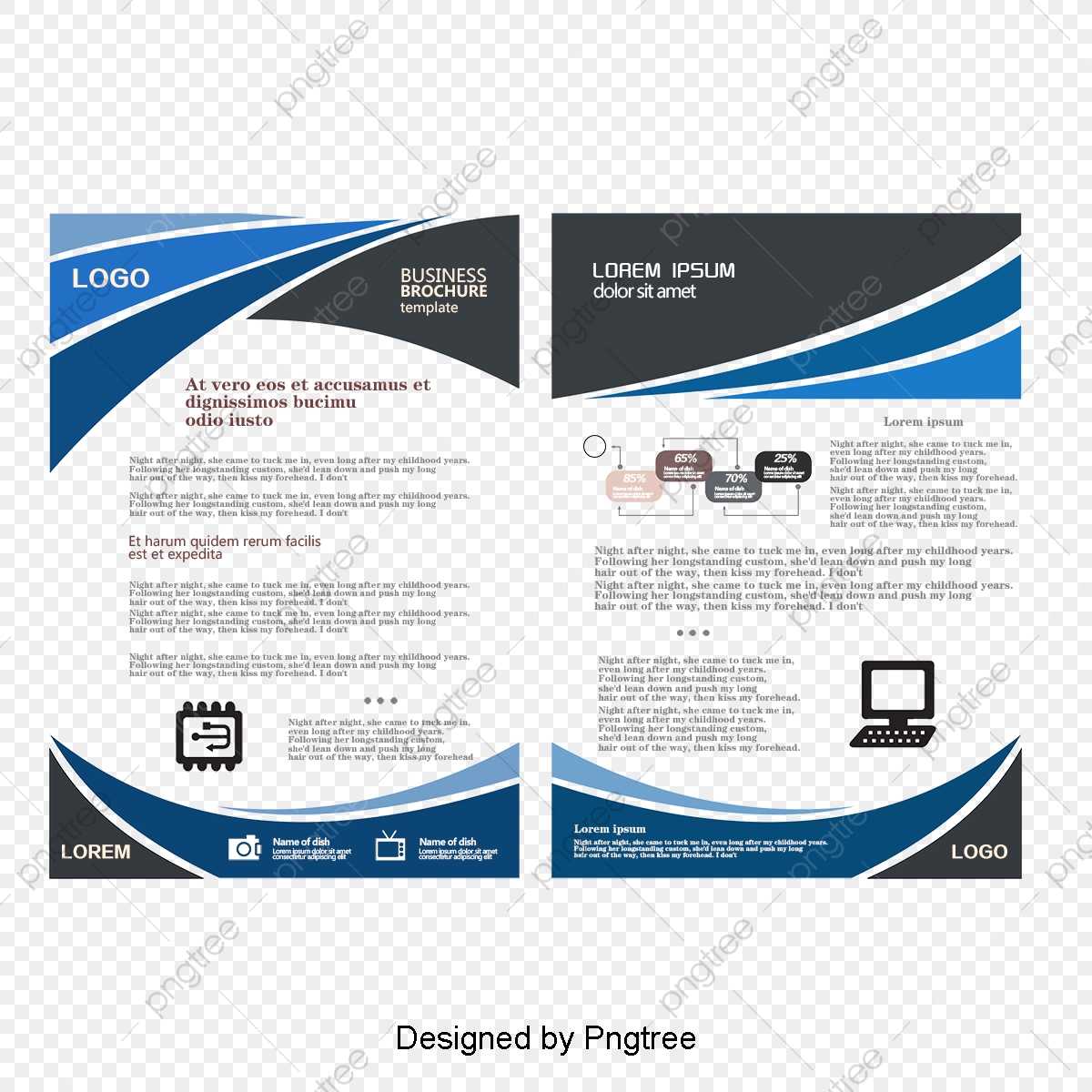 Fashion Business Single Page, One Page Brochure, Fashion For One Page Brochure Template