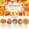 Fast Food Restaurant Menu Banner Template Regarding Food Banner Template
