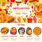 Fast Food Restaurant Menu Banner Template Regarding Food Banner Template