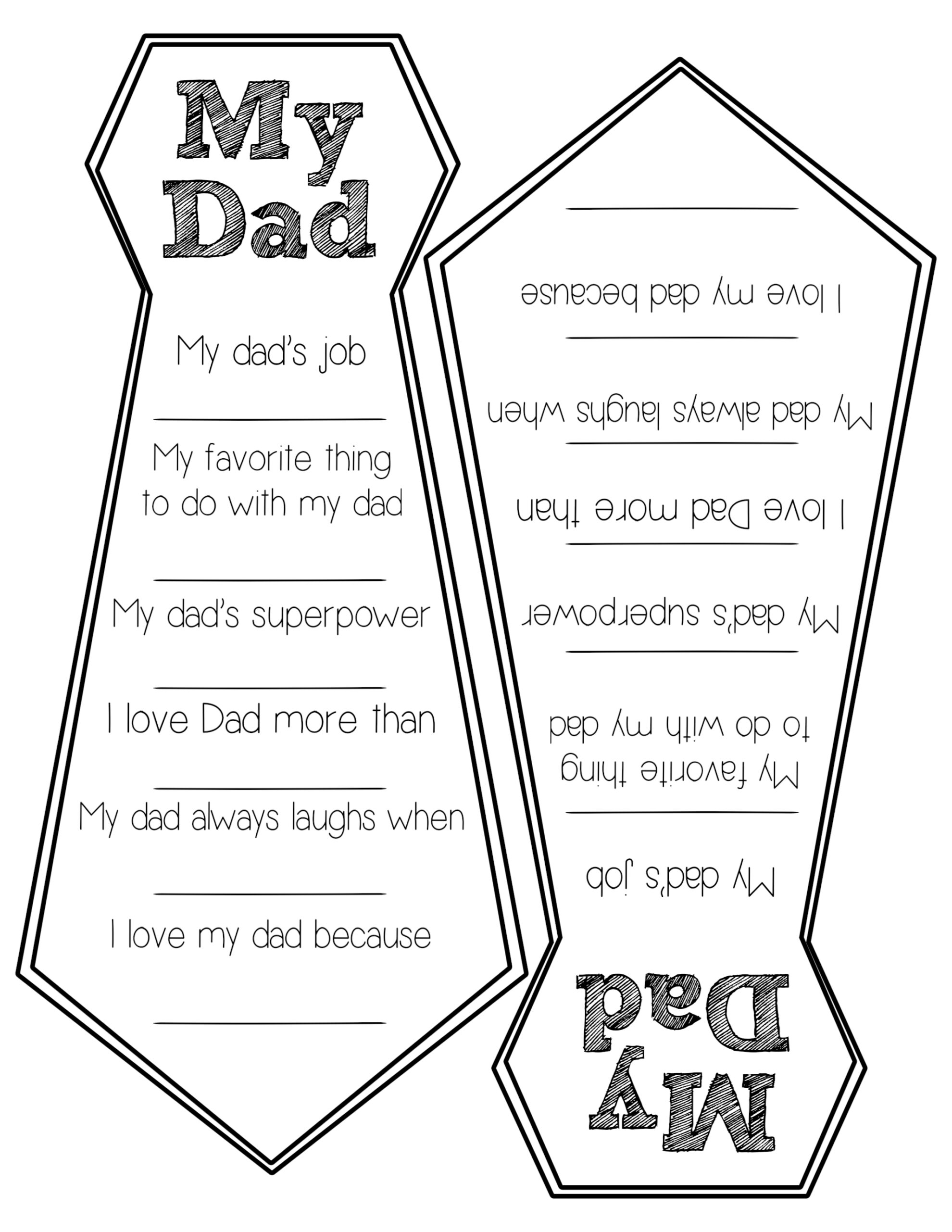 Father's Day Free Printable Cards - Paper Trail Design With Fathers Day Card Template