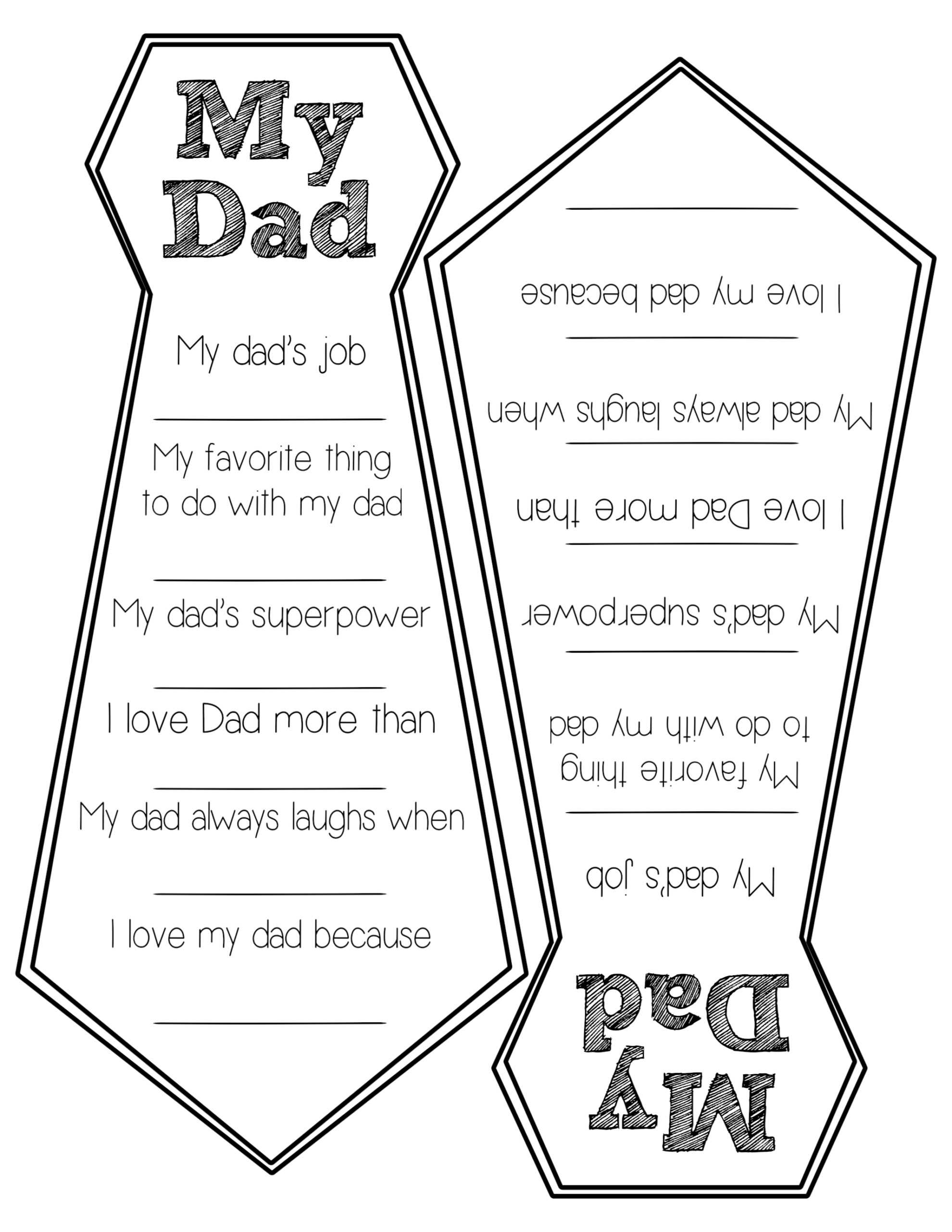 Father's Day Free Printable Cards - Paper Trail Design With Fathers Day Card Template