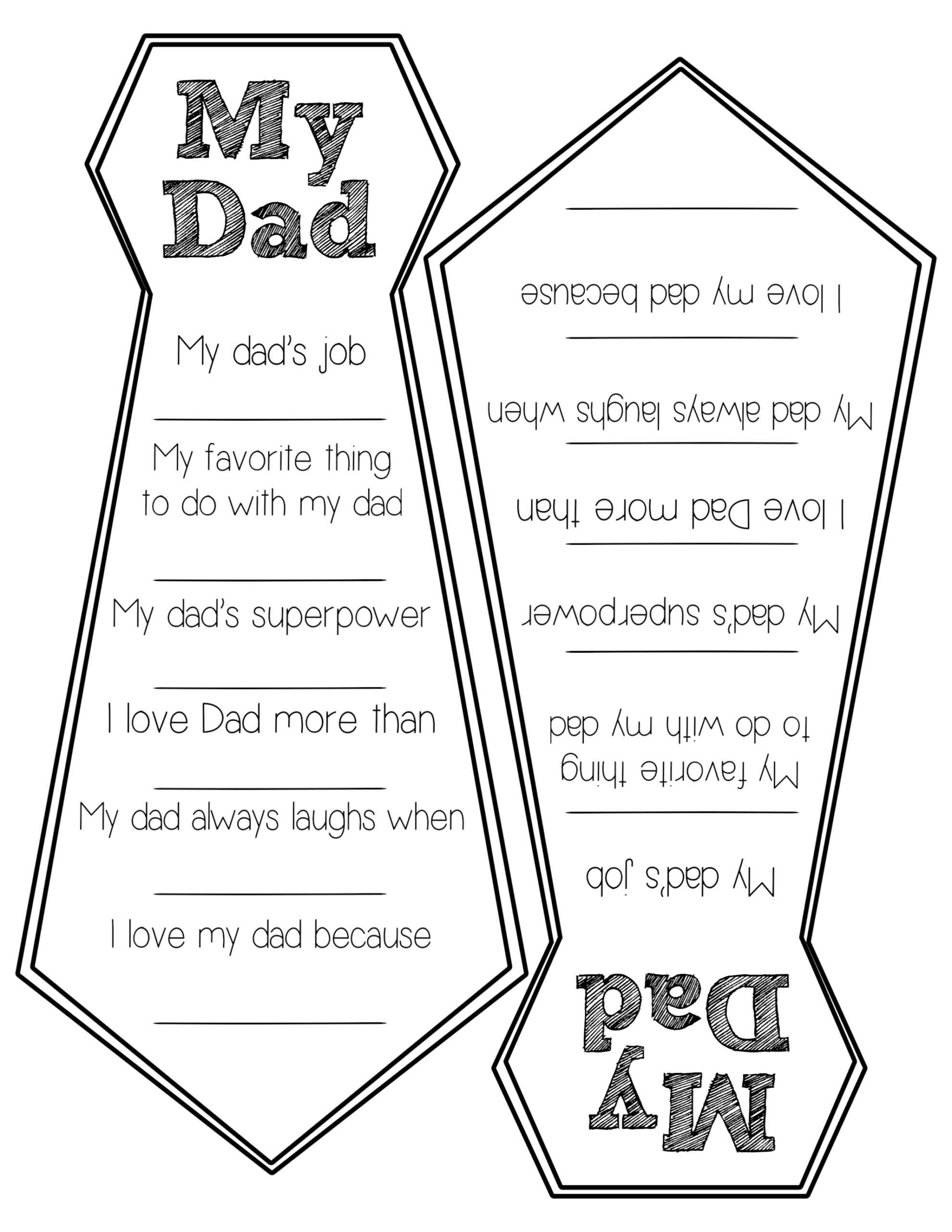 Father's Day Free Printable Cards - Paper Trail Design With Fathers Day Card Template