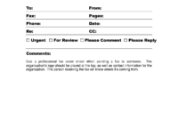 Fax Template Word 2010 - Free Download in Fax Template Word 2010