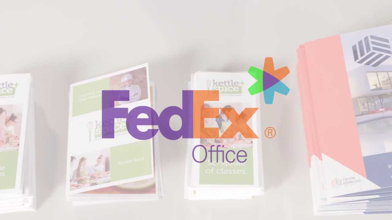 Fedex Office Brochures Pertaining To Fedex Brochure Template