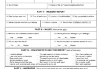 Feelings Hurt Report - Fill Online, Printable, Fillable in Hurt Feelings Report Template