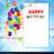 Festive Happy Birthday Card Template With Free Happy Birthday Banner Templates Download