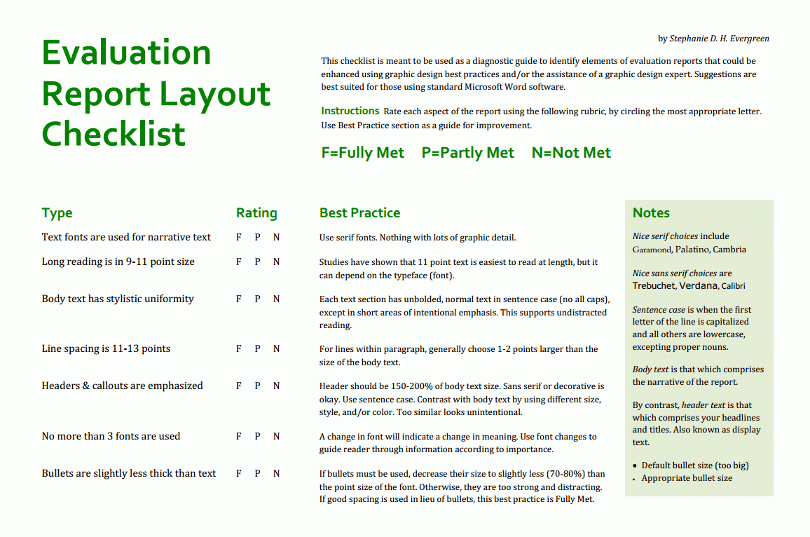 Final Reports | Better Evaluation Throughout M&e Report Template