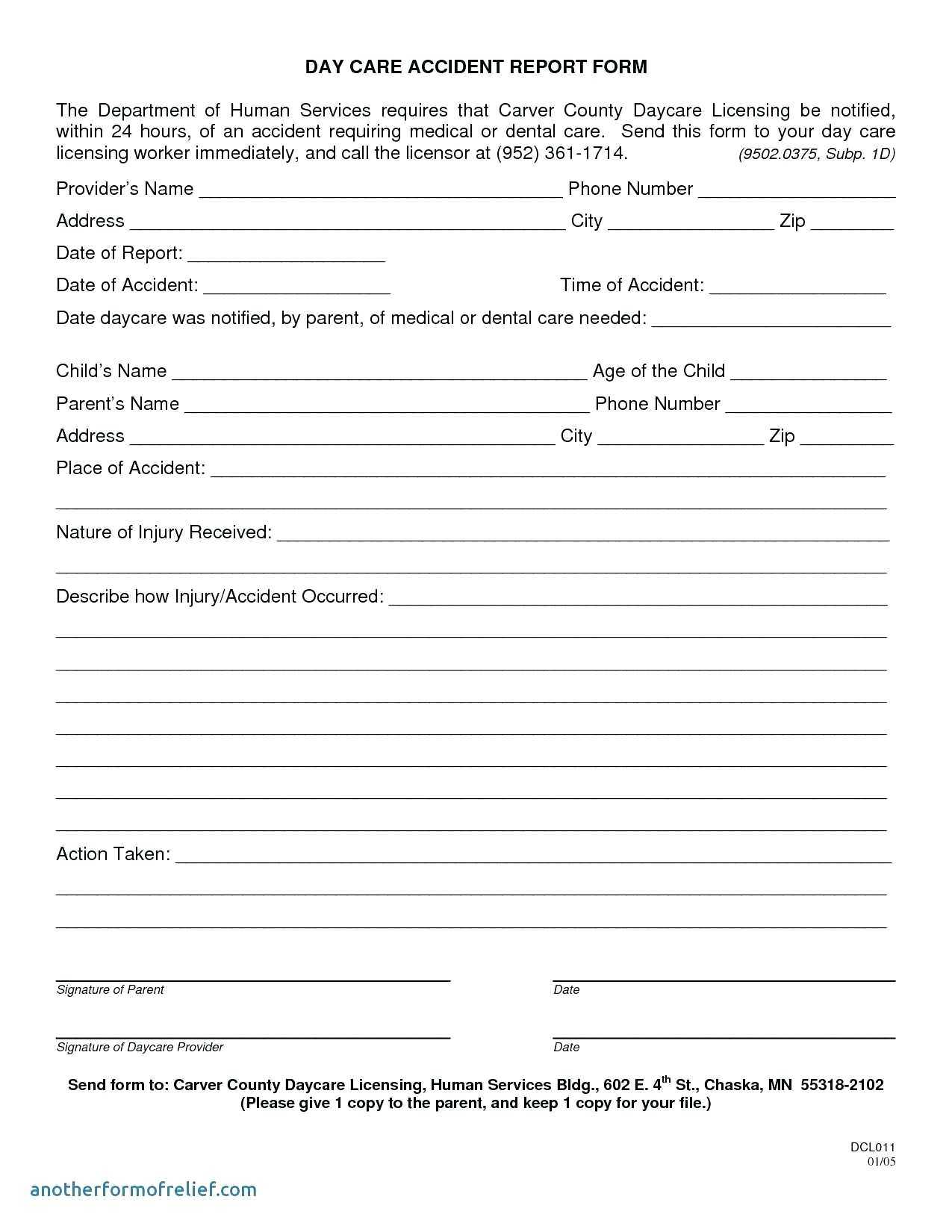 Fire Incident Report Form Pdf Format Word Employee Osha In Serious Incident Report Template