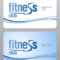 Fitness Club Membership Card Design Template. Inside Template For Membership Cards