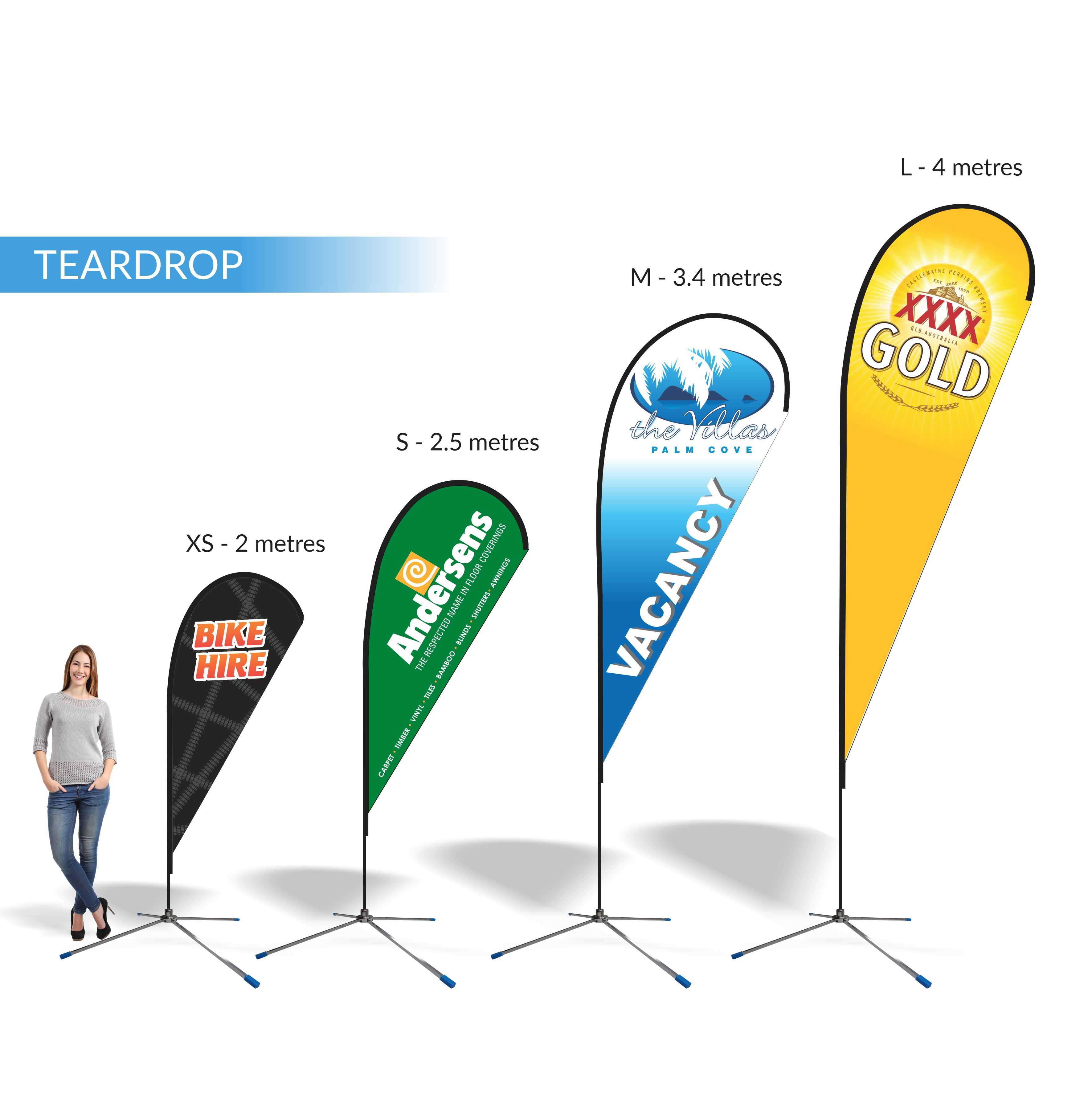 Flag Banners Within Sharkfin Banner Template