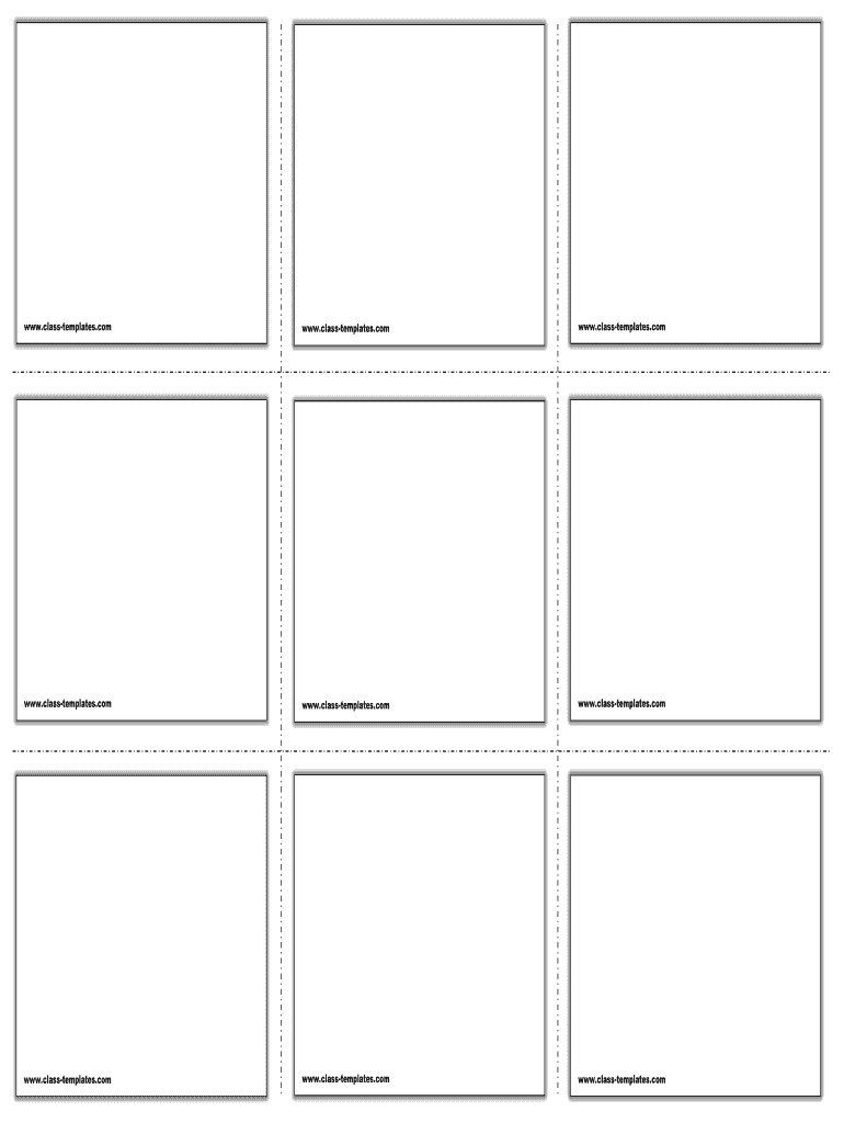 Flash Cards Template – Fill Online, Printable, Fillable Pertaining To Queue Cards Template
