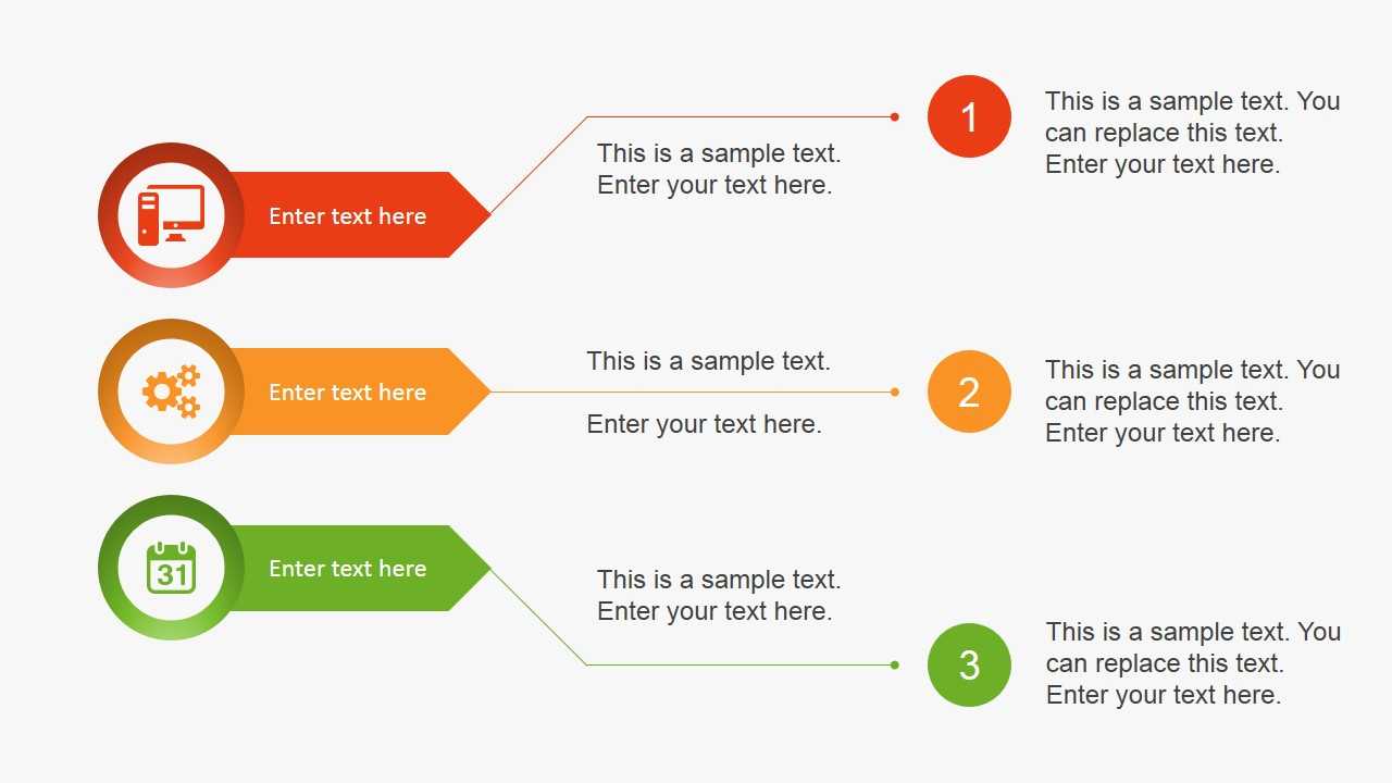 Flat Innovation Project Powerpoint Template Pertaining To Replace Powerpoint Template