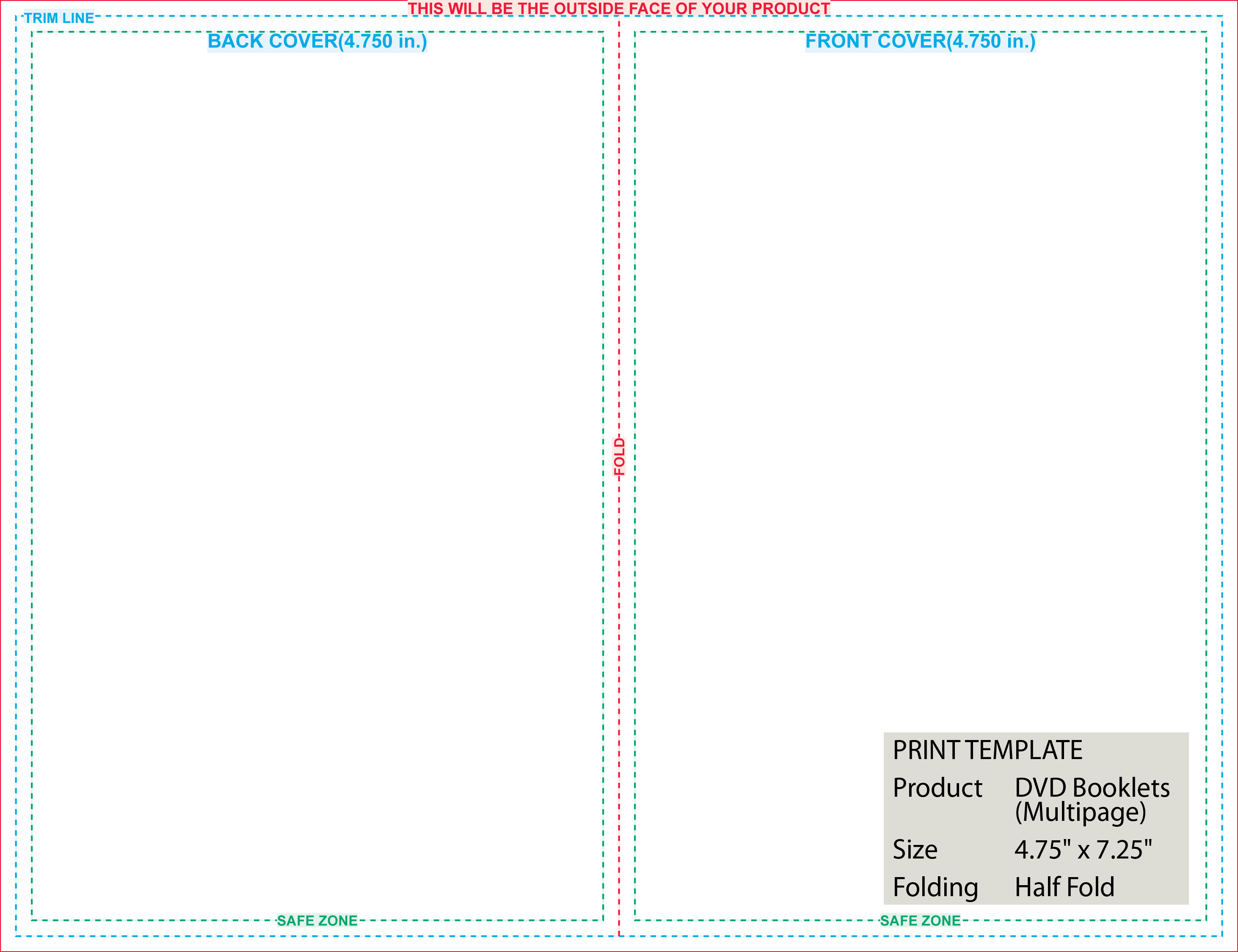 Folded Templates For Half Fold Greeting Card Template Word