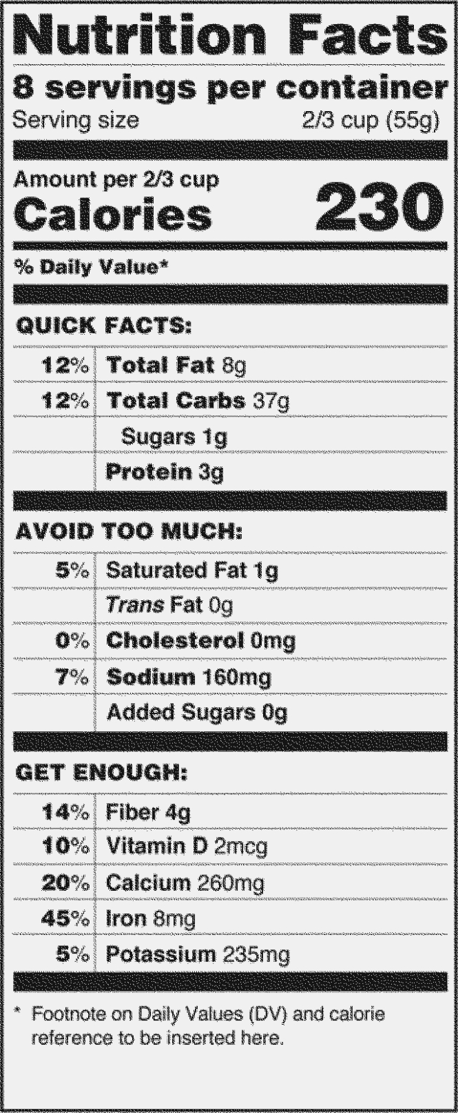 Food Label Template Throughout Blank Food Label Template