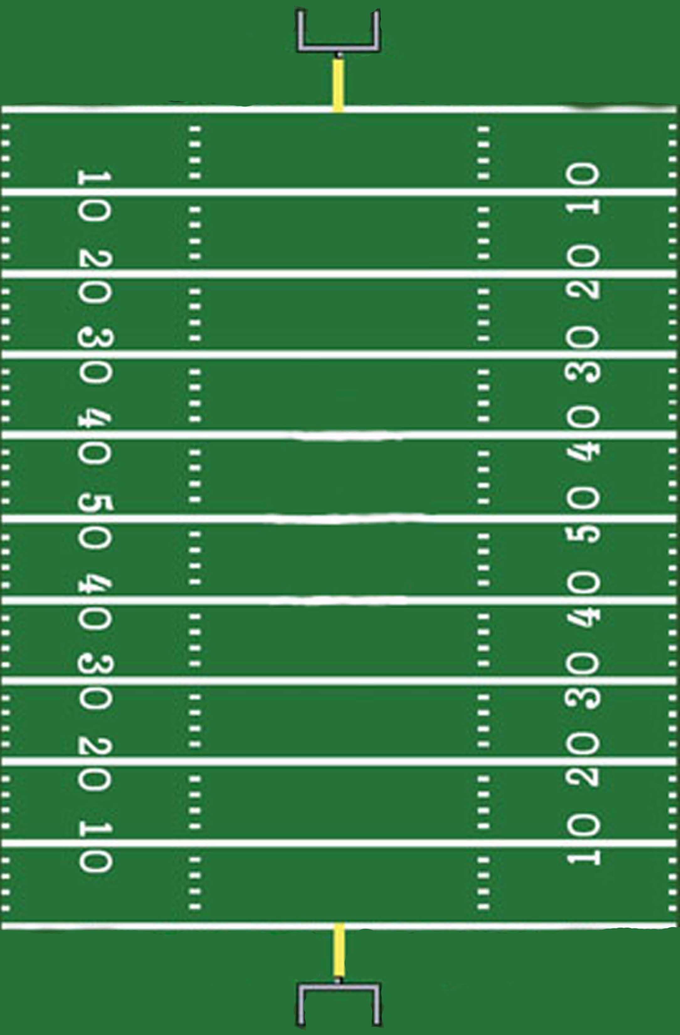 Football Field Template Printable | Rich's Den | Football Regarding Blank Football Field Template