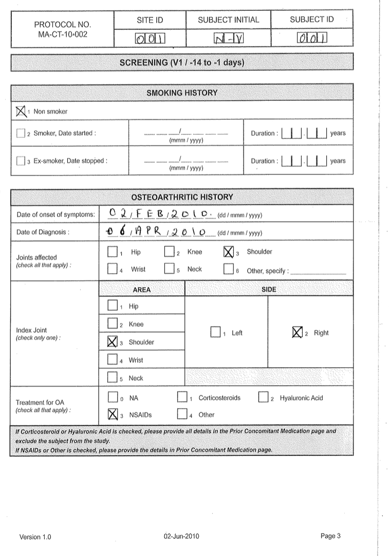 Form E Report E2 80 93 Riat Support Center Crf Templates Pertaining To Clinical Trial Report Template