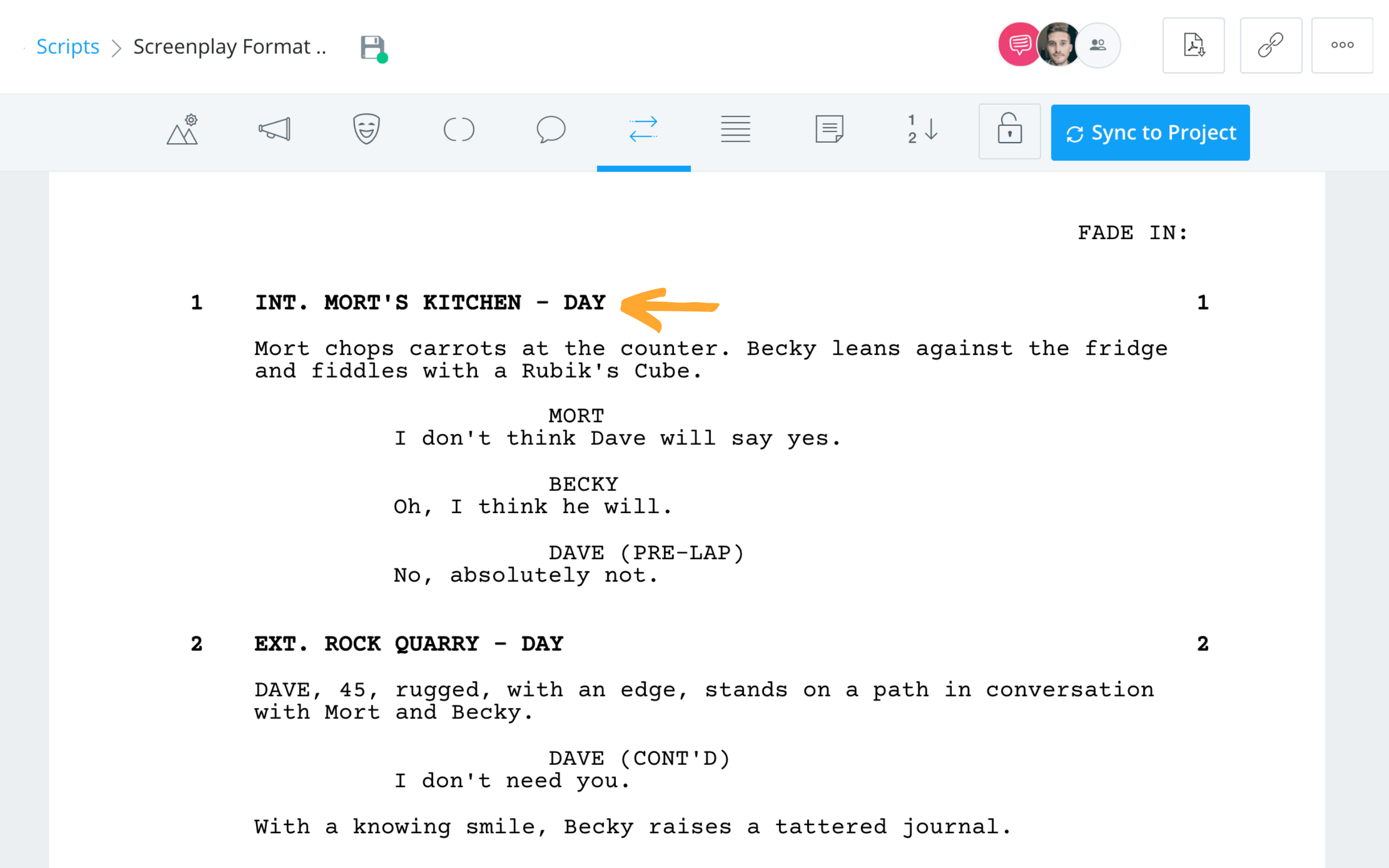 Formatting A Screenplay: How To Put Your Story Into Inside Shooting Script Template Word