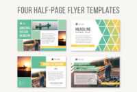 Four Half-Page Flyer Templatesjoanna Haecker On with Half Page Brochure Template