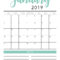 Free 2020 Printable Calendar Template (2 Colors!) – I Heart For Blank Calander Template
