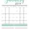 Free 2020 Printable Calendar Template (2 Colors!) – I Heart For Blank Calander Template