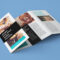 Free Accordion 4 Fold Brochure / Leaflet Mockup Psd Intended For Quad Fold Brochure Template