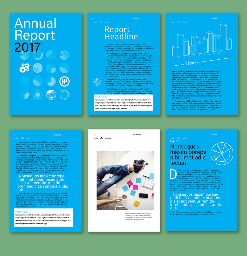 Free Artist Made Templates Now In Indesign | Creative Cloud For Free Annual Report Template Indesign