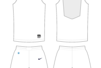 Free Basketball Jersey Template, Download Free Clip Art within Blank Basketball Uniform Template
