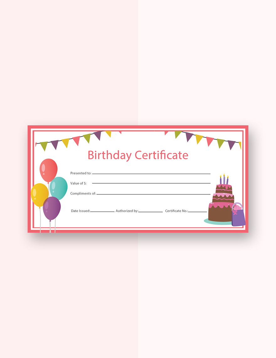 Free Birthday Gift Certificate Templates | Certificate Inside Track And Field Certificate Templates Free