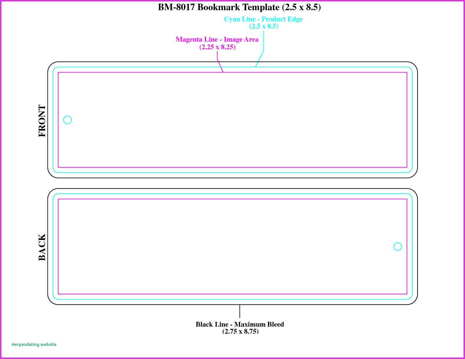 Free Blank Bookmark Templates To Print Elegant Wonderful Throughout Free Blank Bookmark Templates To Print