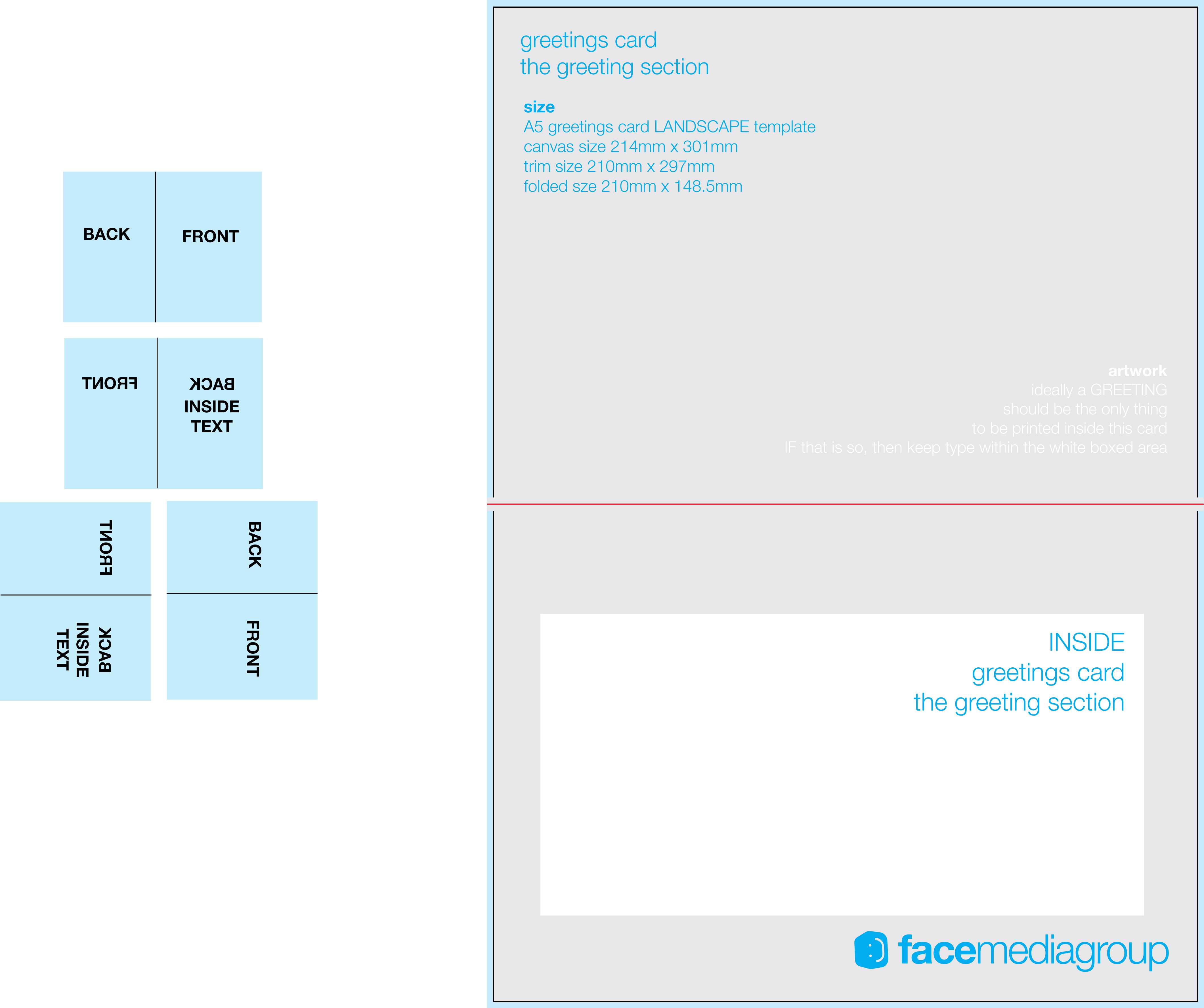 Free Blank Greetings Card Artwork Templates For Download In Greeting Card Layout Templates