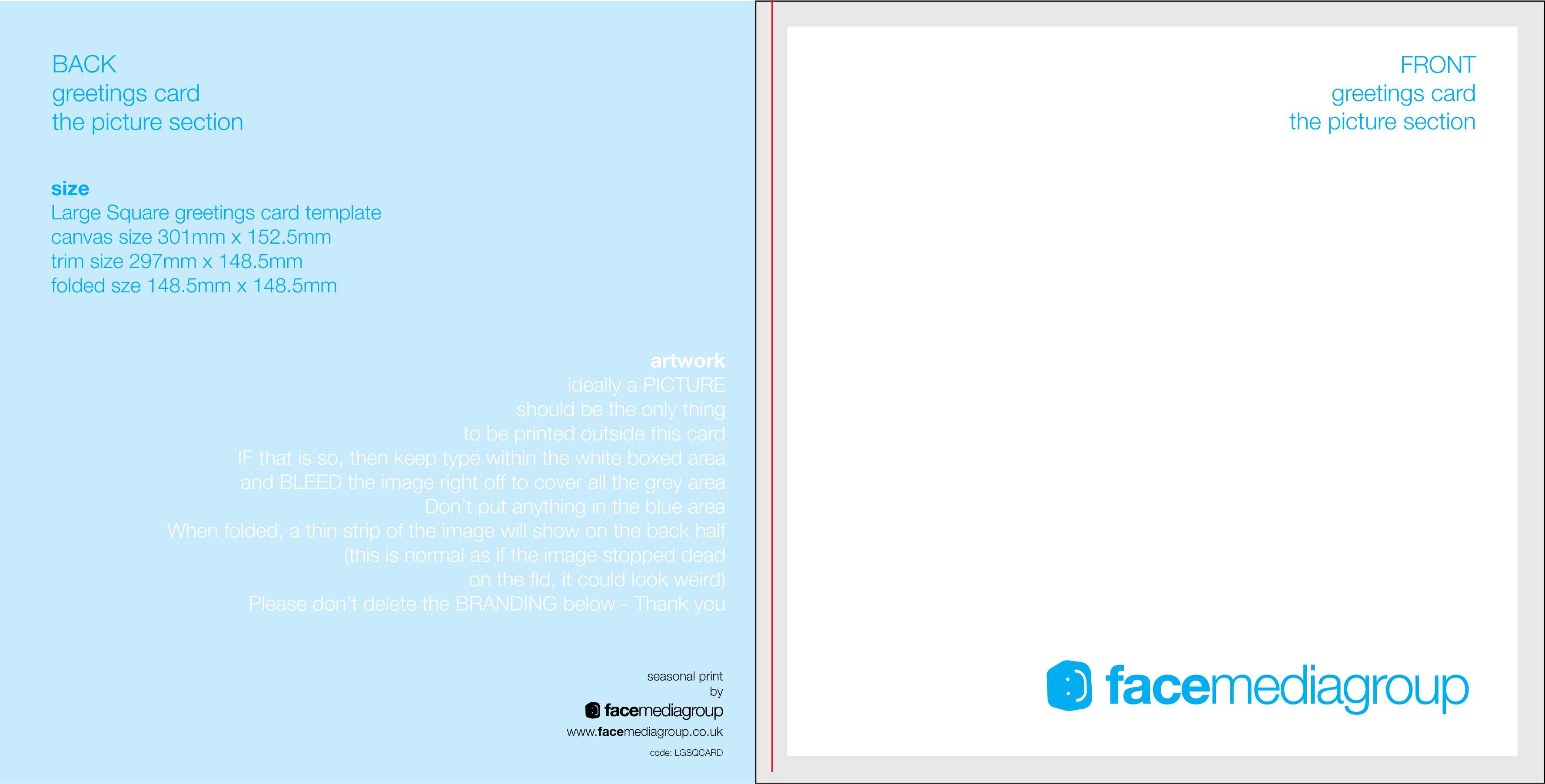 Free Blank Greetings Card Artwork Templates For Download Within Greeting Card Layout Templates