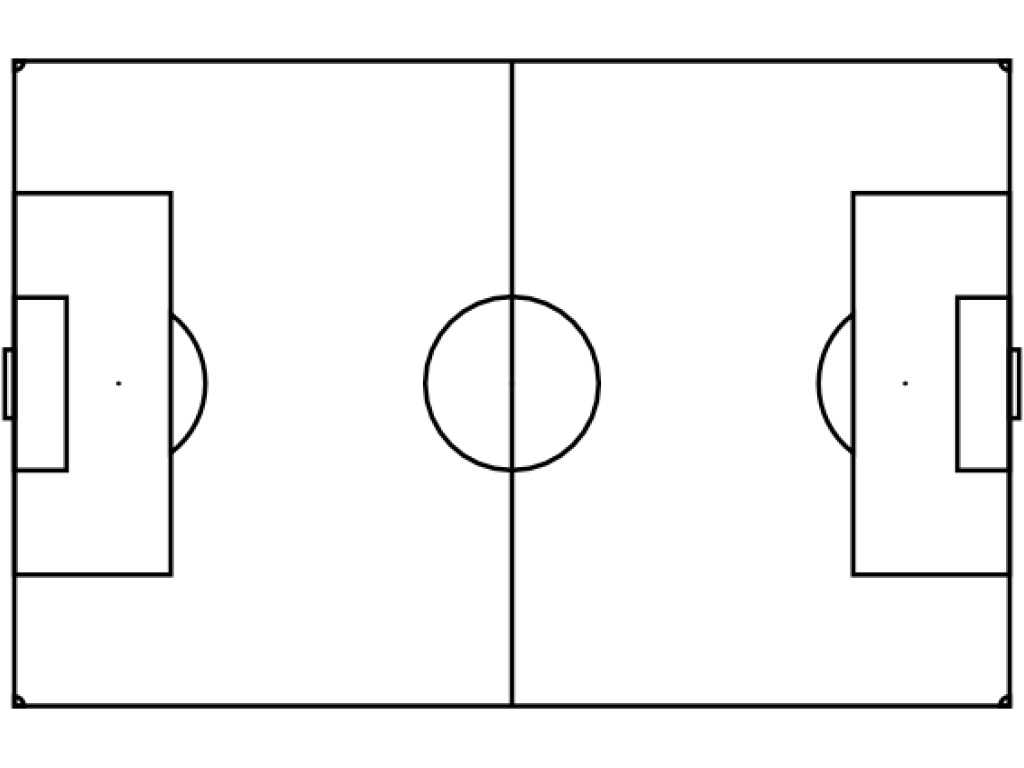 Free Blank Soccer Field Diagram, Download Free Clip Art With Regard To Blank Football Field Template