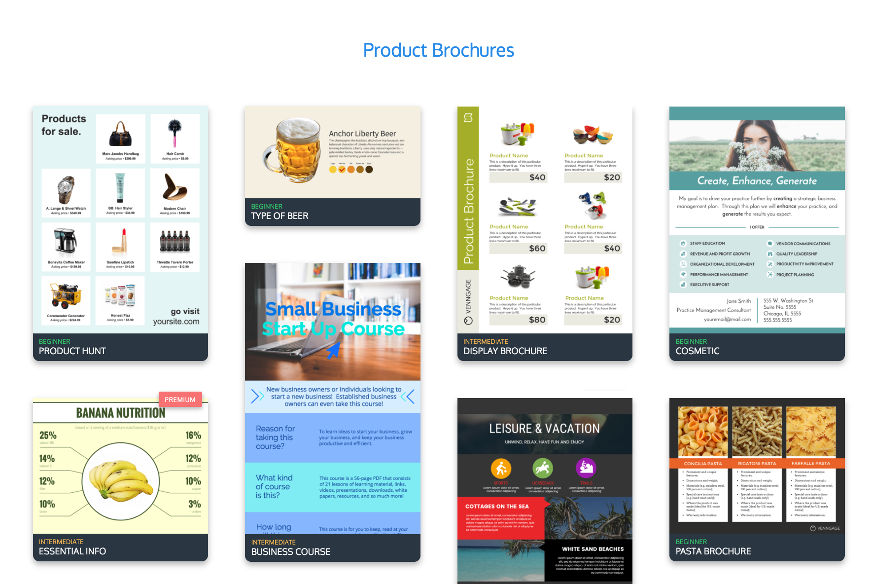 Free Brochure Maker: How To Make A Brochure With Online Brochure Template Free