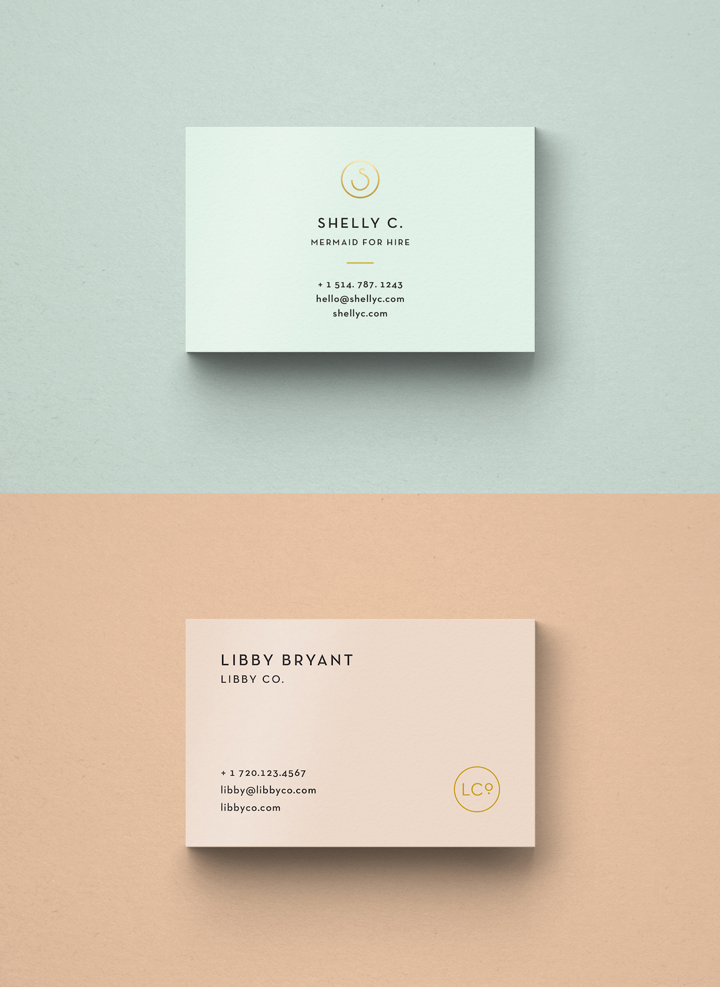Free Business Card Templates • Libby Co. Boutique Branding Throughout Free Complimentary Card Templates