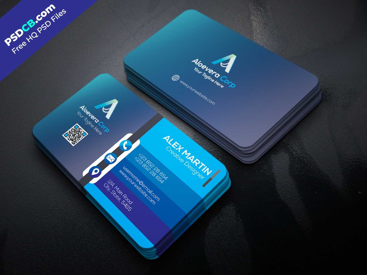 Free Business Card Templates Psd Premium Download In Download Visiting Card Templates