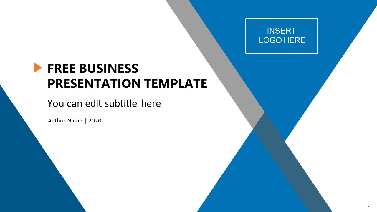 Free Business Presentation Template Throughout Powerpoint Sample Templates Free Download