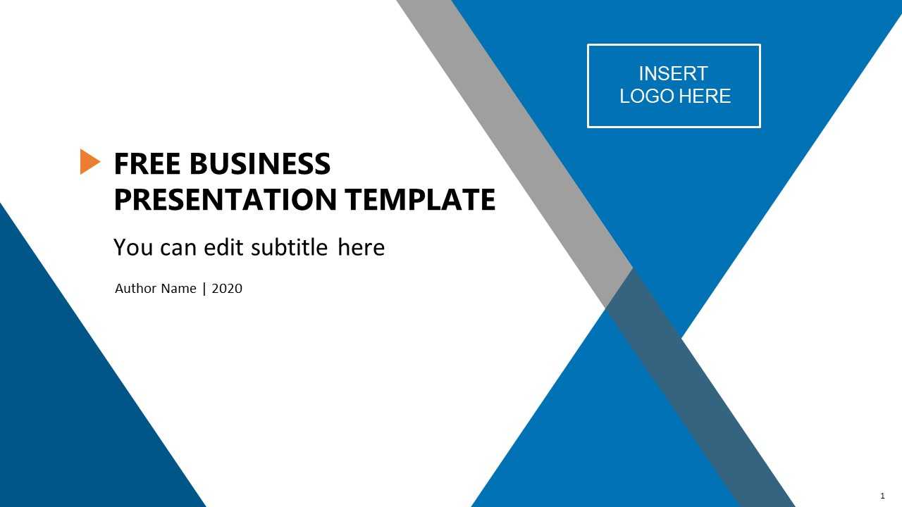 Free Business Presentation Template Throughout Powerpoint Sample Templates Free Download