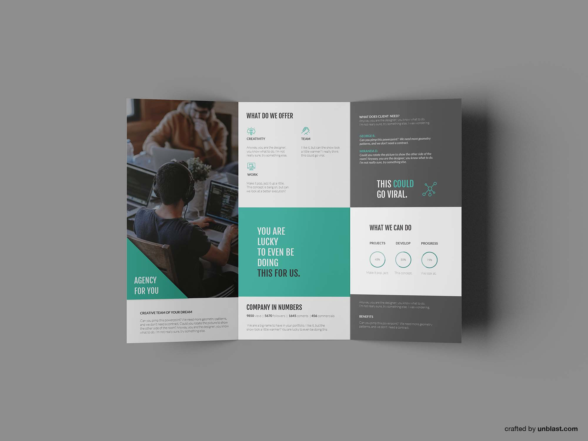 Free Business Trifold Brochure Template (Ai) In Tri Fold Brochure Template Illustrator Free